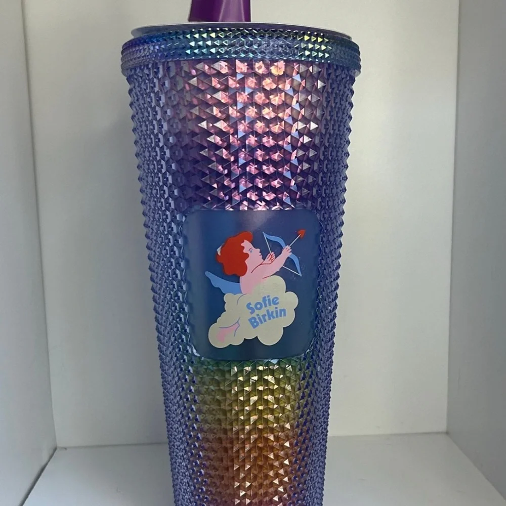 Starbucks X Sofie birkin Rainbow Studded Tumbler - 24oz‎